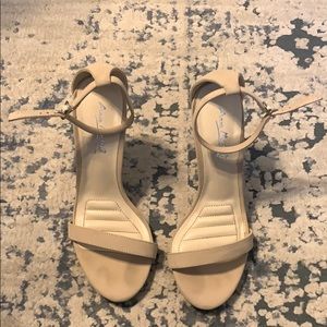 Nude Strappy Heels